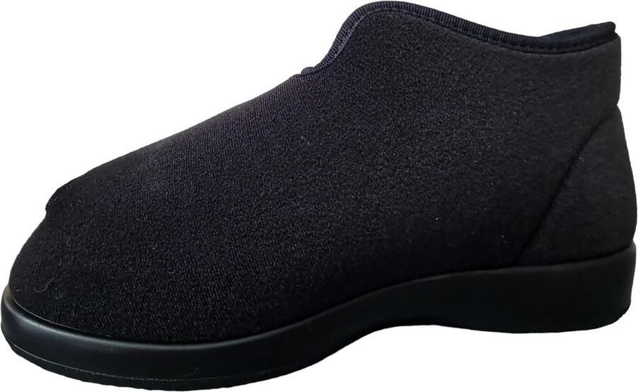 Varomed en Verbandpantoffel Klittenbandsluitingen Zwart