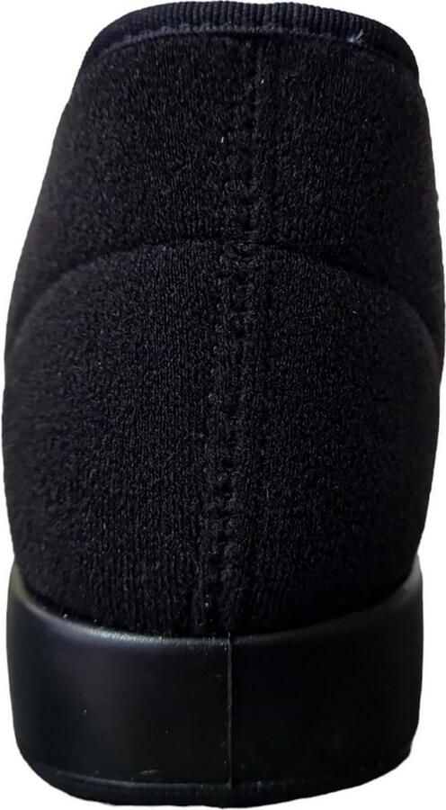 Varomed en Verbandpantoffel Klittenbandsluitingen Zwart