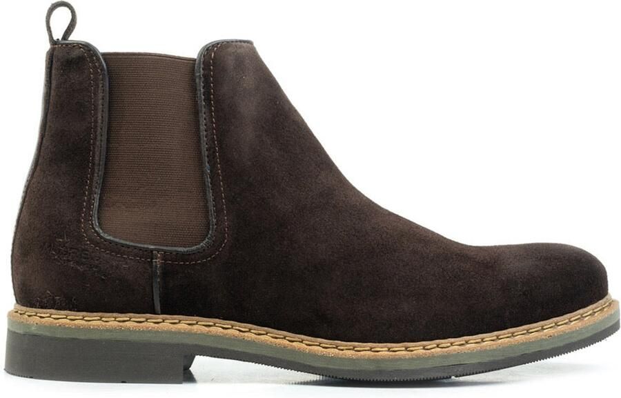 Vaton carlow chelsea boots heren bruin suède