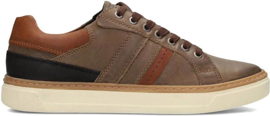 Vaton philos 2 sneakers heren olijfgroen leer - Foto 2