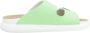 Veja Groene vegan sandalen met zachte platform Green Dames - Thumbnail 1