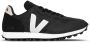 Veja Zwart Wit B-Mesh Sneakers Rubberen Zool - Thumbnail 1