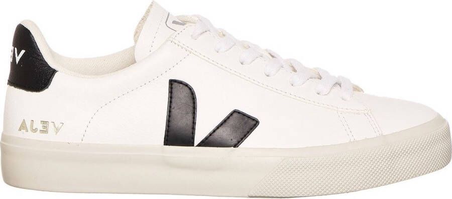 Veja Schoenen Wit Campo Leather Sneakers Wit Cp051537