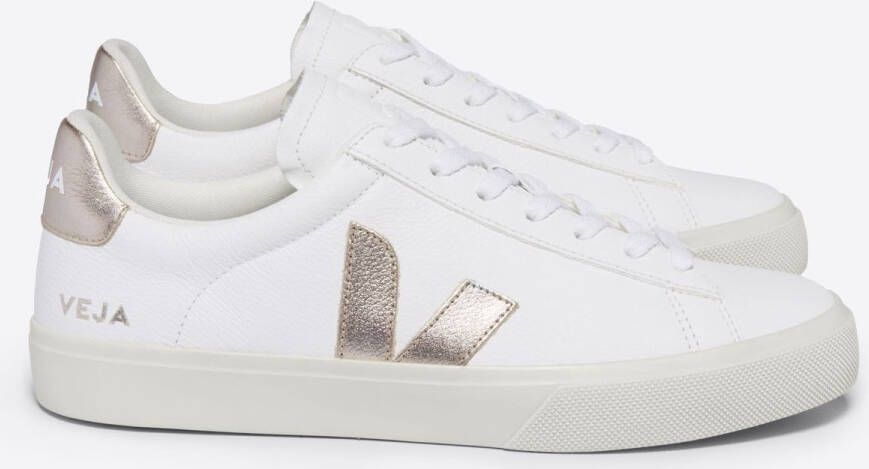 Veja Logo Sneakers Ronde Neus Veters Rubberen Zool Multicolor Dames