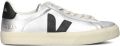 VEJA Lage Sneakers Dames Campo Leer Zilver - Zilver
