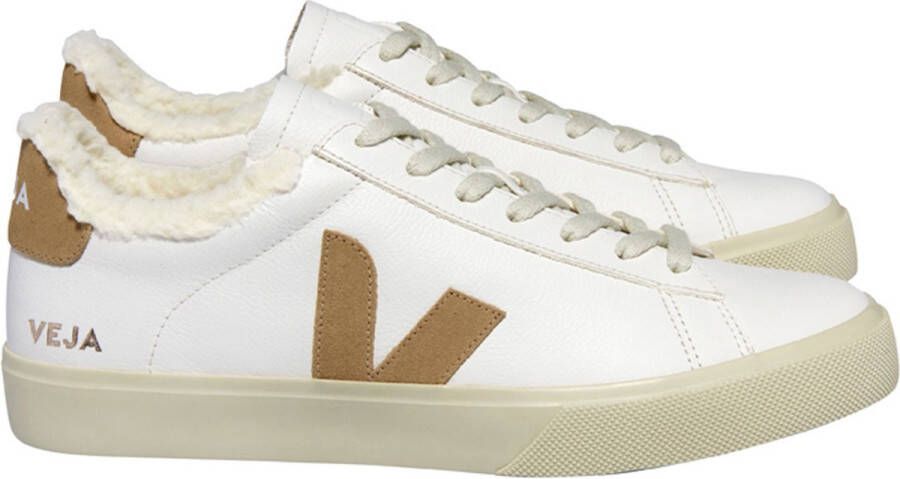 Veja Sportschoenen Campo Winter Chromefree leer White Dames