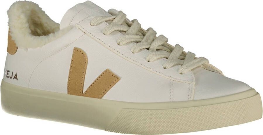 Veja Sportschoenen Campo Winter Chromefree leer White Dames