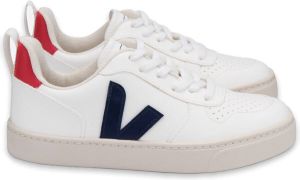 Veja Small V-10 Lace junior schoenen wit
