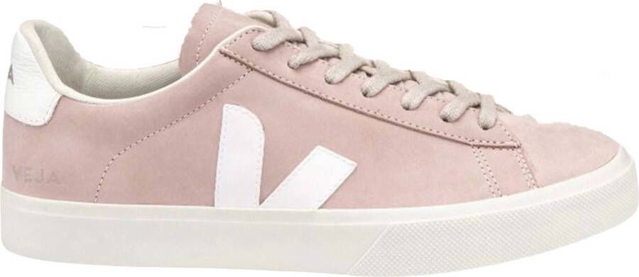 Veja Dames Campo Sneakers Roze Wit