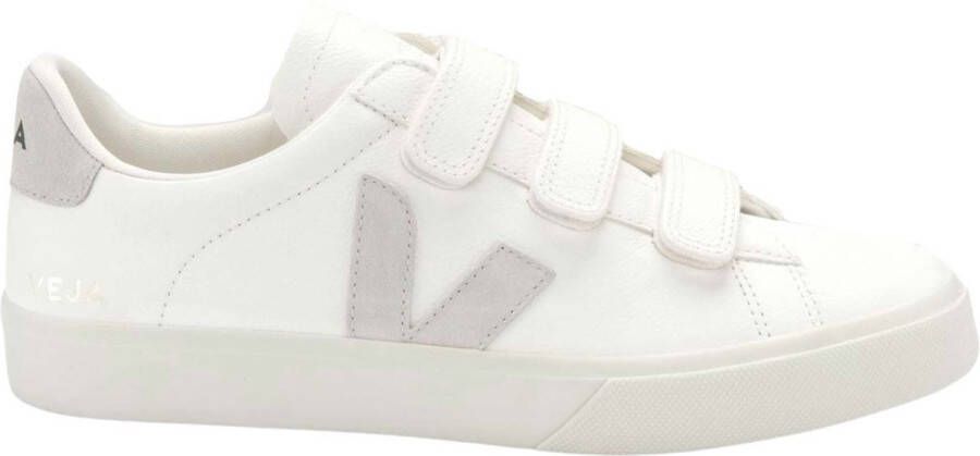 Veja Dames Recife Logo Sneakers Wit