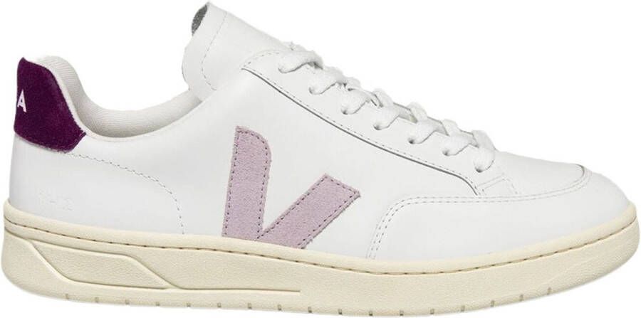 Veja Leren sneakers met magenta details Multicolor Dames