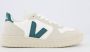 Veja Vx0102796B witte mesh+beige groen logo sneakers White Heren - Thumbnail 1