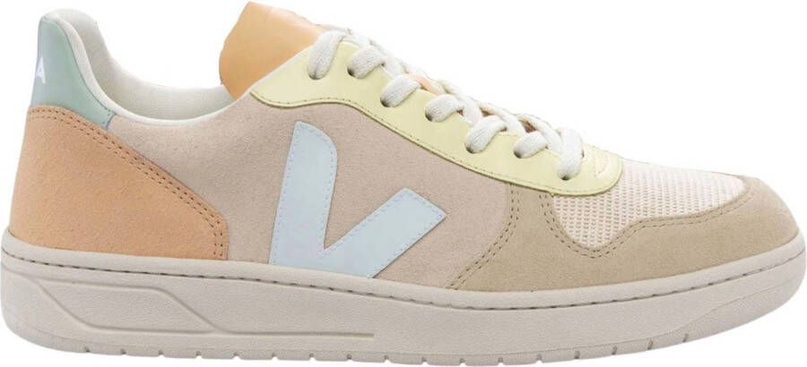 Veja Dames V-10 Sneakers Beige