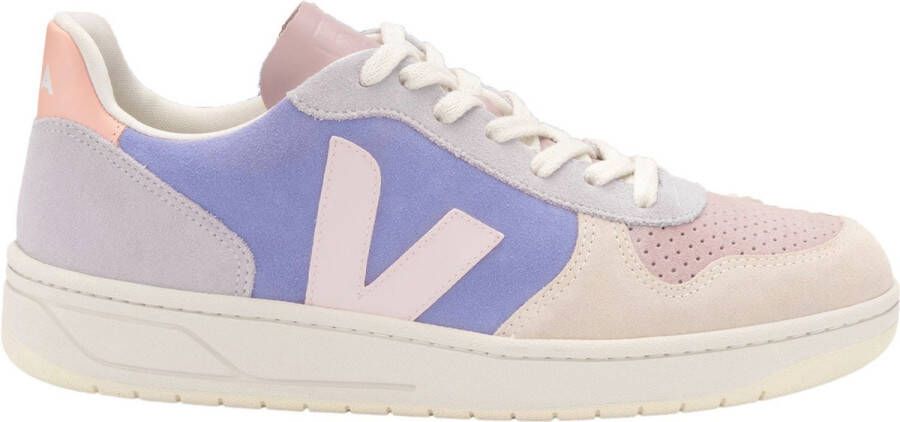 Veja Dames V-10 Sneakers Paars