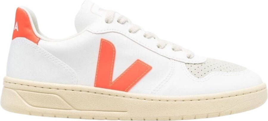 Veja Dames V-10 Sneakers Wit