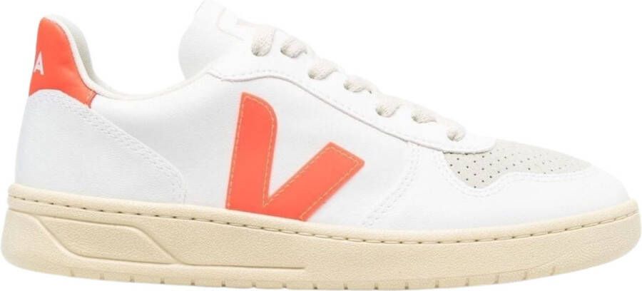 Veja V-10 Dames Sneakers White Petale