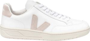 Veja V 12 Leather White Sable Sneakers Wit