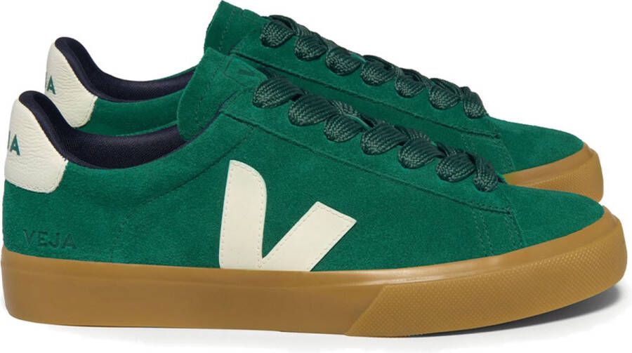 VEJA Campo Bold sneakers groen Suede Lage sneakers Unisex