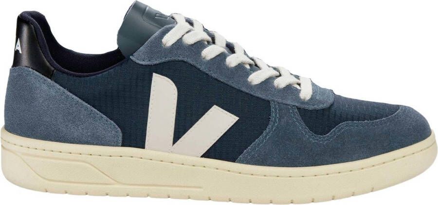 Veja Blauwe Mesh V-10 Logo Sneakers Blue Heren