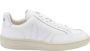 Veja Witte Leren Sneakers Logo Rubberen Zool White - Thumbnail 1
