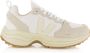 Veja Witte Tech Fabric Sneakers met Suède Inzetstukken White Dames - Thumbnail 1