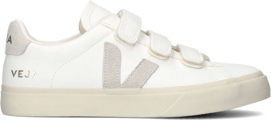 VEJA Lage Sneakers Dames Recife Logo Maat: 37 Materiaal: Leer Kleur: Wit