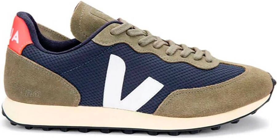 Veja Rio Branco Sneakers Blauw Nautico Orange Rb0102359 Blue Heren