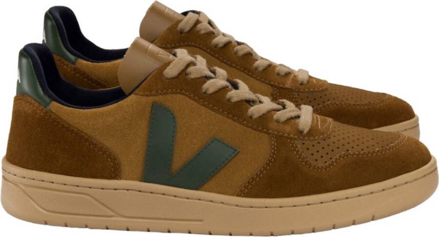 Veja Schoenen Camel Suede V-10 sneakers camel