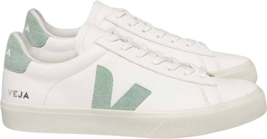Veja Schoenen Creme Campo Chromefree Leather Sneakers Creme Cp0502485a
