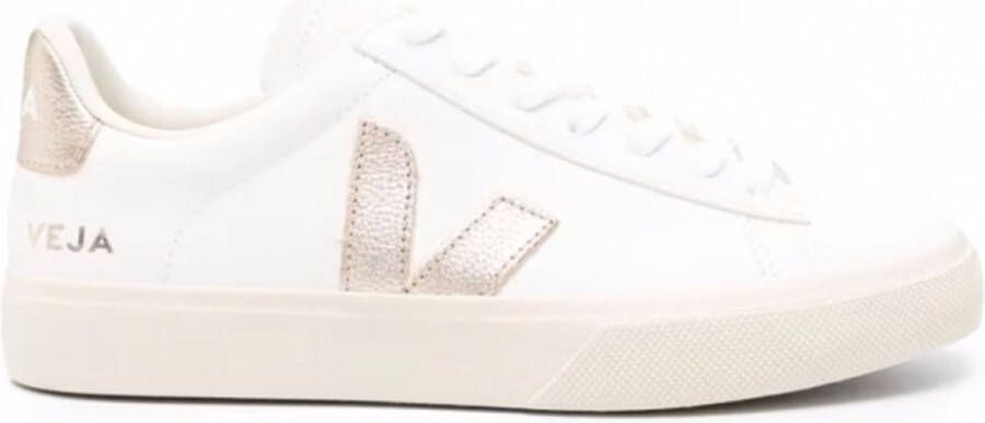 Veja Multicolore Leren Sneakers Wit Platine White Dames - Foto 2