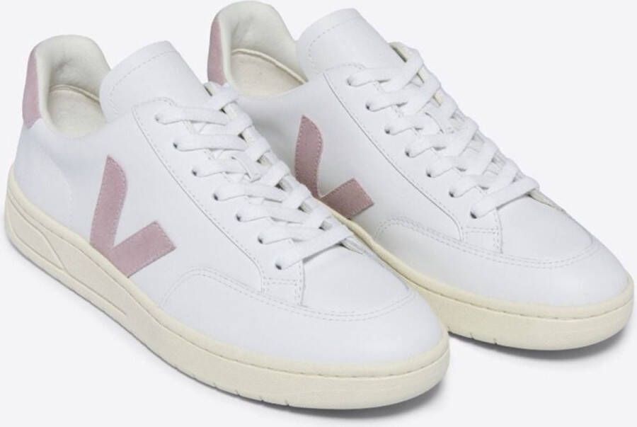 Veja Witte Leren Sneakers voor Vrouwen White Dames