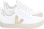 Veja Small V-10 Laces Schoenen Beige - Thumbnail 1