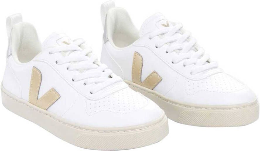 Veja Small V-10 Laces Schoenen Beige Jongen