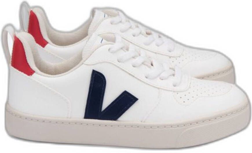 Veja V 10 Leather n Sneakers Sportschoenen Schoenen Leer Vegan Wit VX021267A
