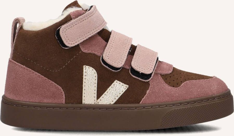 Veja Small V-10 Mid Sneakers Meisjes Bruin