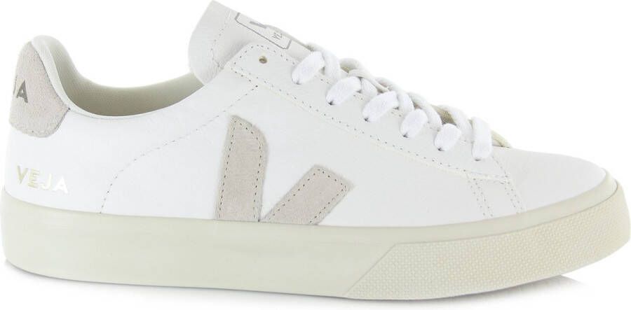 Veja Campo Chromefree Leather Sneakers Schoenen Leer Wit CP0502429B - Foto 11