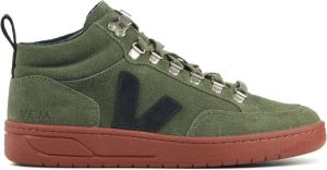Veja Sneakers Dames Lage sneakers Damesschoenen Suède Roraima Groen