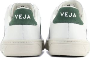 Veja Sneakers Heren Lage sneakers Herenschoenen Leer V12 led Wit groen