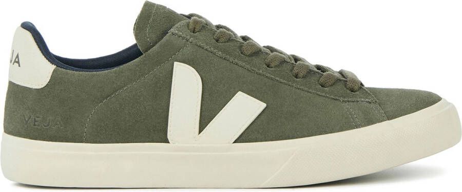 Veja Sneakers Heren Lage sneakers Herenschoenen Suède Campo sue Groen