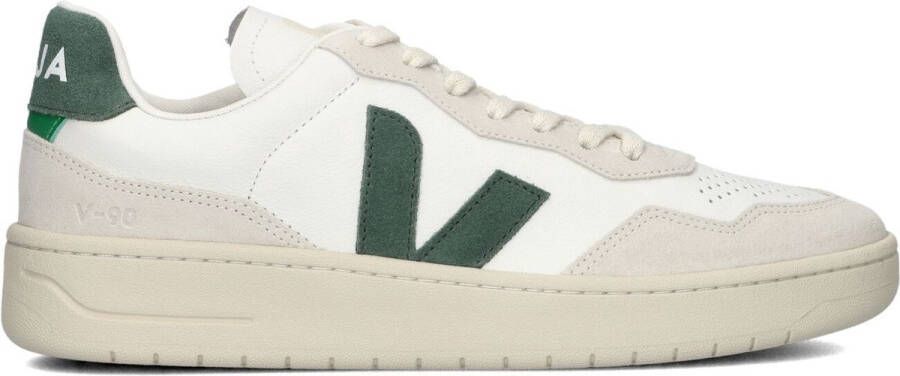 VEJA Lage Sneakers V-90 Maat: 45 Materiaal: Leer Kleur: Wit