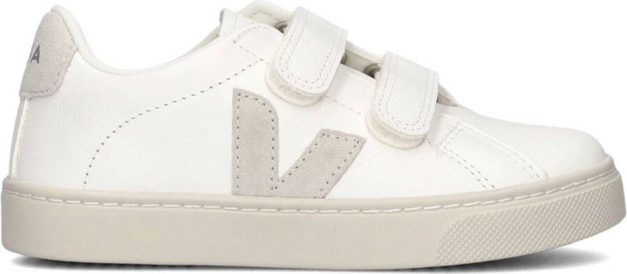 Veja leren sneakers wit lichtgrijs Leer Meerkleurig 32