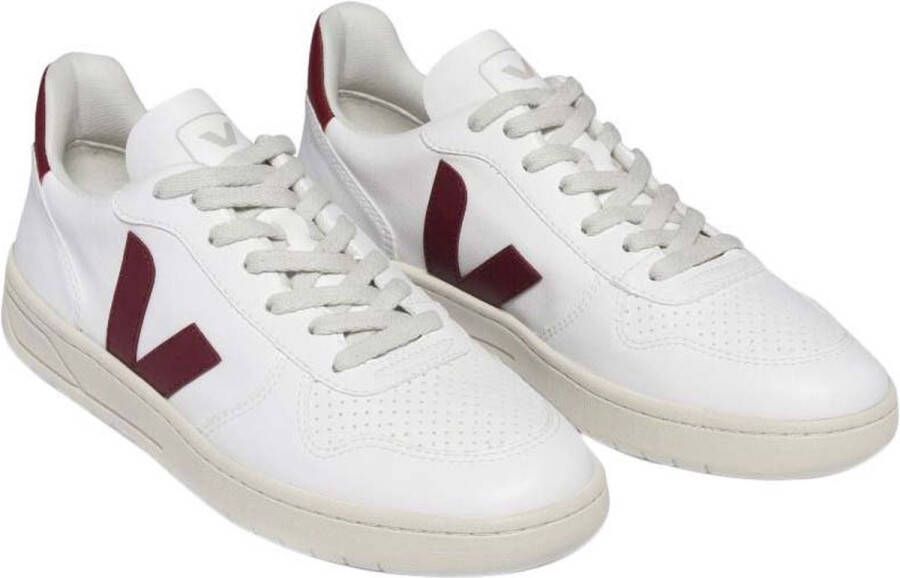 Veja Witte Synthetisch Leren Sneakers voor White