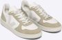 Veja V-10 Chromefree Leather Sneakers Wit Platine Vx0502935 White - Thumbnail 7