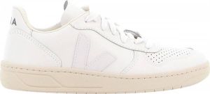 Veja V 10 Leather Herren Sneakers Sportschoenen Schoenen Leer Wit VX021270B