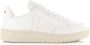Veja Witte Leren Sneakers Logo Rubberen Zool White Dames - Thumbnail 1