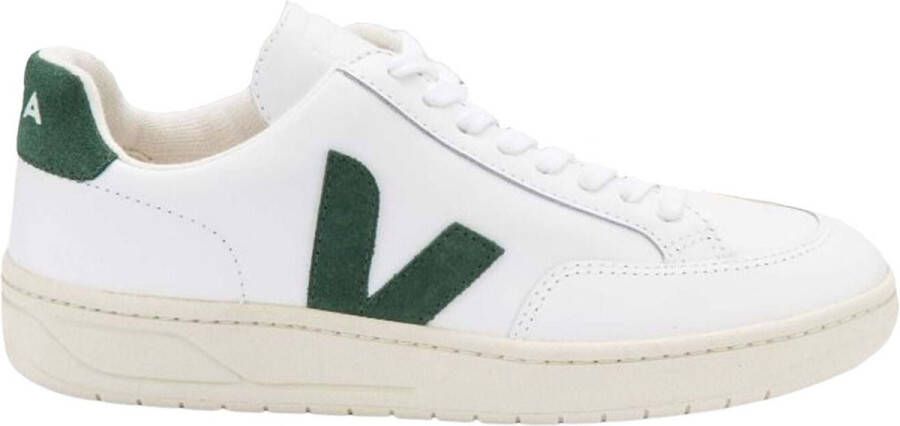 Veja V-12 Leather Heren Sneakers Schoenen Leer Wit XD0202336B