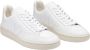 Veja Witte Leren Sneakers Logo Rubberen Zool White - Thumbnail 3