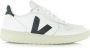 Veja V-10 Manden Patch Logo Geperforeerde Details Rubberen Zool White Heren - Thumbnail 2