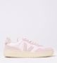Veja Witte Leren Sneakers Stijlvol Comfort Purple Dames - Thumbnail 1
