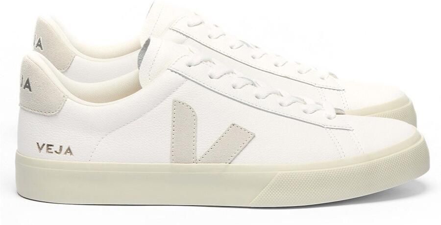 Veja Campo Chromefree Leather Sneakers Schoenen Leer Wit CP0502429B - Foto 10